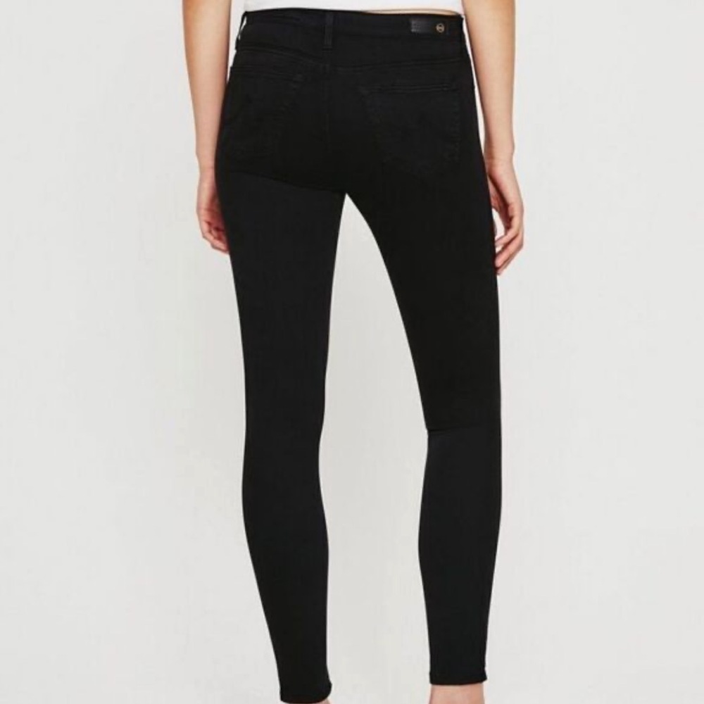 AG X Anthropologie The High Rise Abbey Skinny Ankle Jeans - Picture 3 of 8